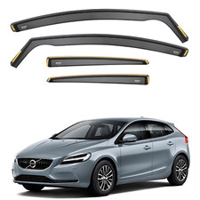 ISPEED Wind Deflectors for Volvo V40 MK2 2012-2019 5-Door Hatchback 4pc Set