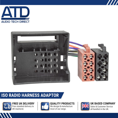 Iso radio adaptor for renault - adaptor,
