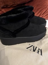 Zara Womens Platform Ankle