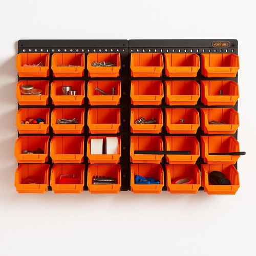 32pcs wall mounted - mounted, storage