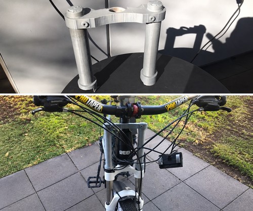 Downhill fork attachment - downhill,
