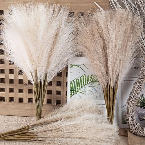 10pcs faux pampas grass - pampas,