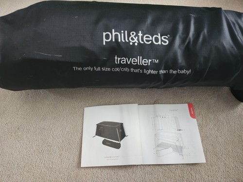Phil and teds traveller black - and,
