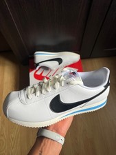 Nike Cortez Leather | White / Light Photo Blue / Sail / Black | UK 7 | RRP £90