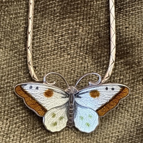 Norwegian enamel butterfly - norwegian,