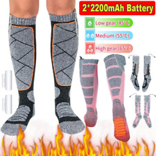Winter Electric Heated Socks Rechargeable Battery Warm Socks Foot Warmer Outdoor