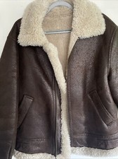 M NWT Mng Mango Crawford Double Sided Faux Shearling Leather Jacket Crop Bomber