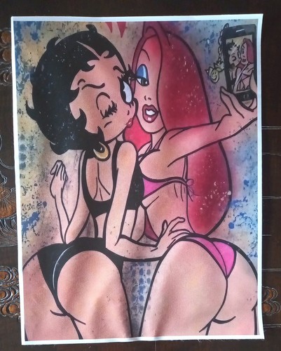 Betty boop jessica rabbit - betty, &