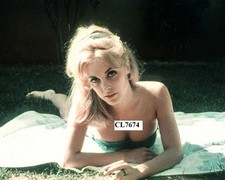 Sharon Tate in a Bikini Poses on the Lawn of Home in Manhattan Beach Photo