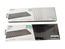 Rapoo E2800P QWERTY UK Wireless Keyboard With Touchpad For Windows Android Mac