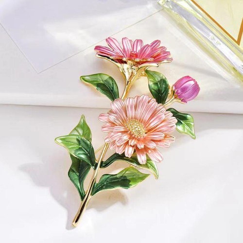 Flower brooch women - flower,