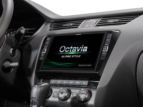 Alpine car specific skoda - car,