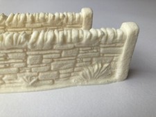 '7mm' '0 SCALE' -  Gate Post End dry stone wall' 2 Sections