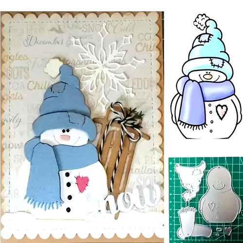 Snowman metal cutting - 🇬🇧,