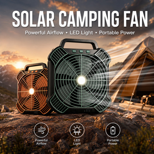 Solar multifunctional fan - solar,