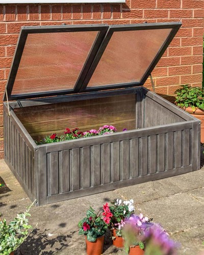 Wooden cold frame - wooden,