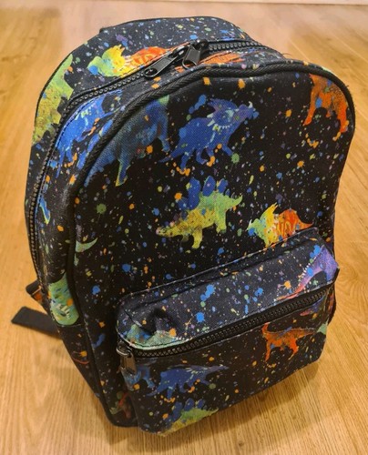 Next kids backpack black - kids, neon
