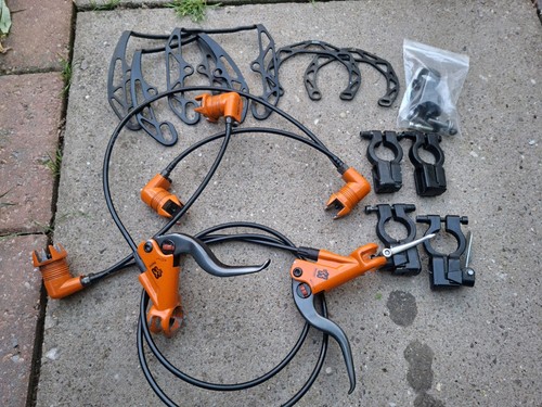 Magura hs33 orange hydraulic - orange,