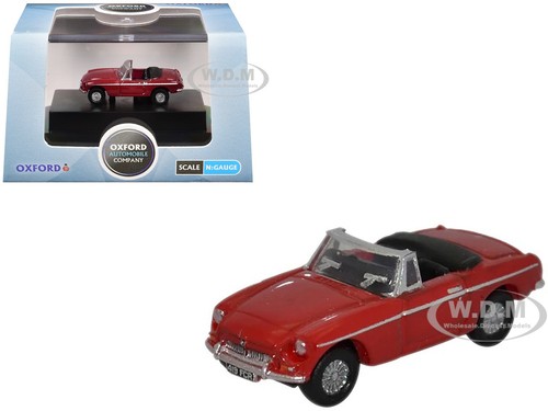 Mgb roadster rhd tartan - roadster, red