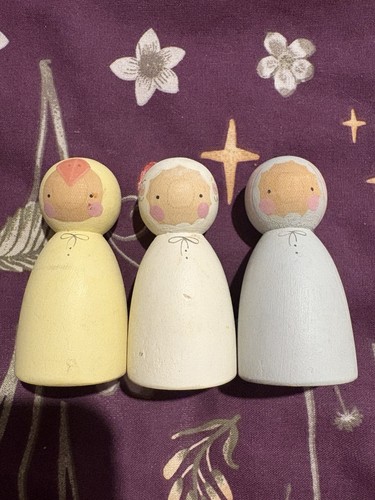 Peepul handmade wooden peg - handmade,