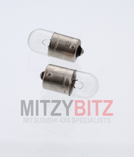 Rear number plate light bulb - rear,