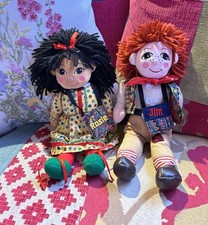 Rosie and Jim Rag Dolls