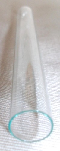 Glass test tube x 1 - glass,