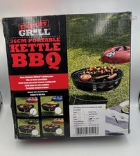 Portable Red Kettle BBQ Expert Grill 36cm Barbecue - New in Box