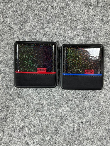 Black leather solid cigarette - leather,