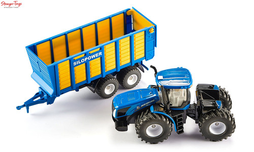 Siku tractor silage trailer - siku,