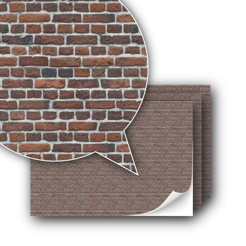 Self adhesive model wall - adhesive,