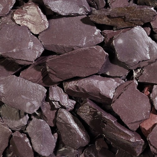 Blue slate chippings 40mm - blue, |