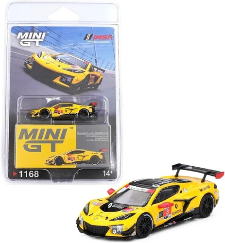 Mini chevy corvette - mini, 1:64
