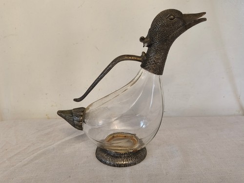 Duck shaped wine decanter - duck,