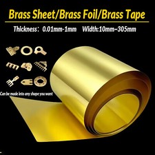 0.01mm-1mm Thickn Brass Sheet/Brass Foil/Brass Tape Thin Brass Sheet Metal Belt