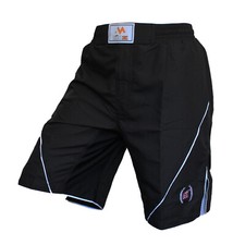 MADX Kick boxing UFC MMA Grappling Fight Short Cage Boxing, Black Shorts