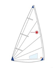 Laser Radial Training Sail