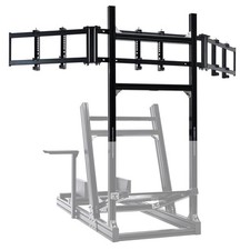 Hottoby Aluminum Profile Cockpit Triple Monitor Stand Fit For Logitech G29 G923