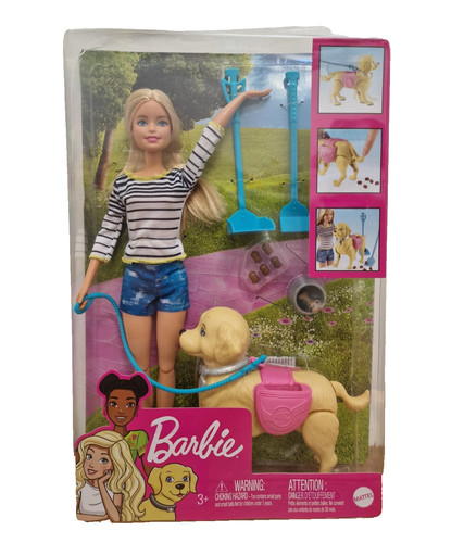 Barbie walk potty pup - barbie,