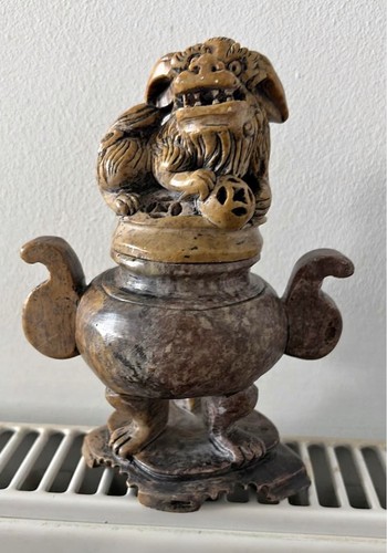 Chinese soapstone incense - chinese,