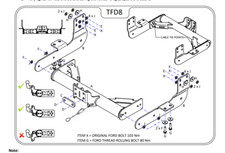 Ford Transit Tow Bar MK 8 Oct