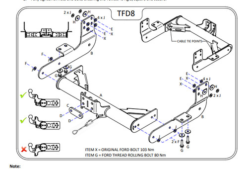 Ford transit tow bar oct - transit, 8
