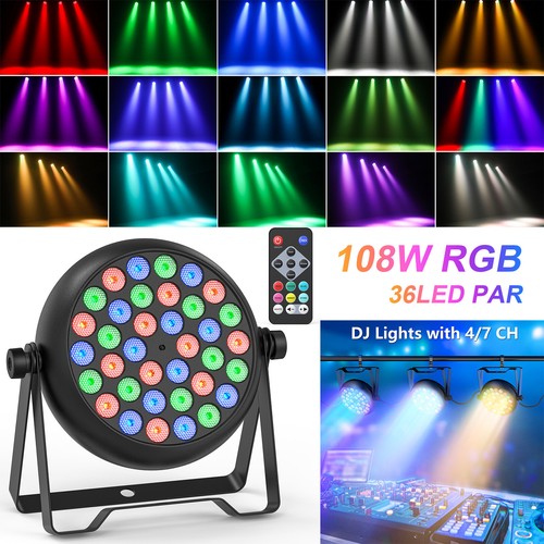 36led rgb par can lights - par,