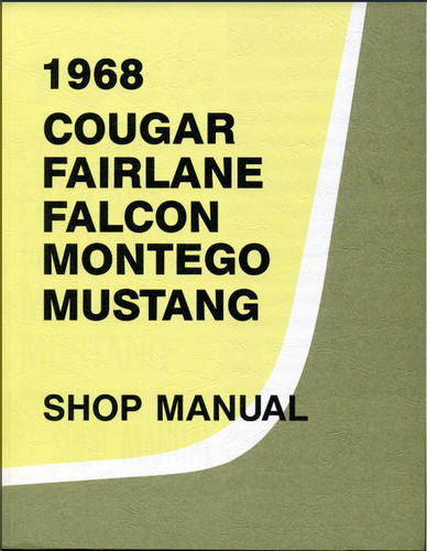 1968 cougar fairlane falcon - 1968,