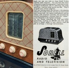 Vintage radio.  Sobel 519W