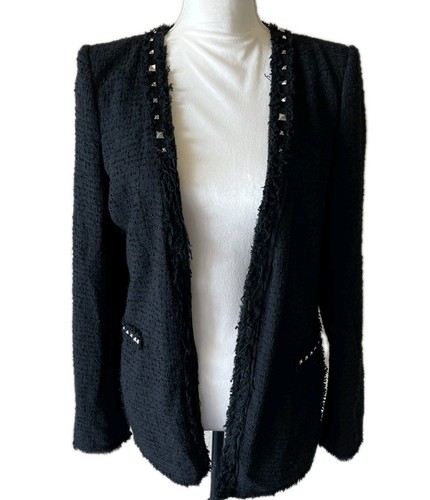 Zara blazer boucle tweed - blazer,