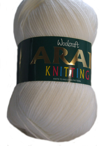 Acrylic aran wool - acrylic, woolcraft