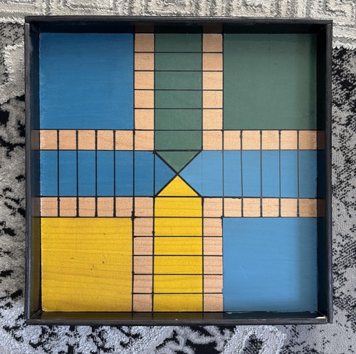 Ludo board medium - board, handmade