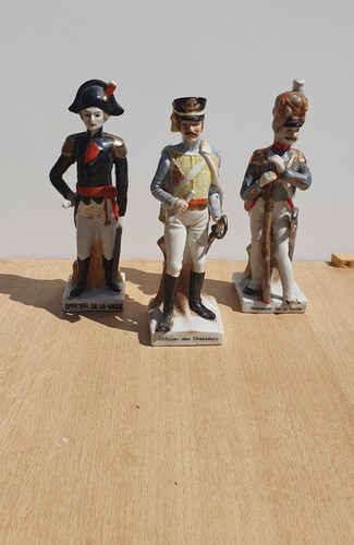 British soldier statues - statues, x3