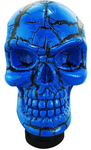 Blue car gear shifter knob - shifter,